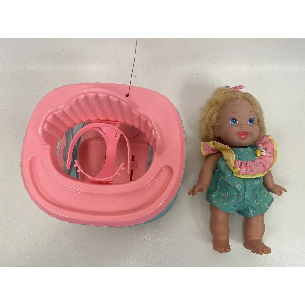 Baby Walk n' Roll Doll Walker 1992 RC Toy No Remote Vintage Mattel